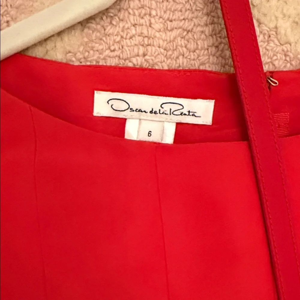 Oscar de la renta silk Dress - Picture 2 of 7